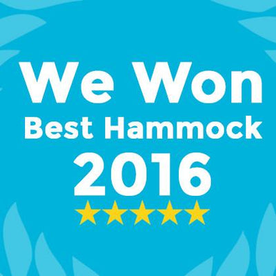 We won best hammock 2016
