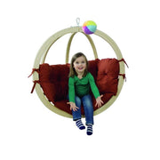 Kids Globo Terracotta Hanging Chair - Amazonas Online UK
